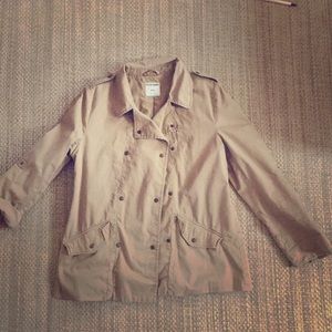Lightweight Fall Khaki Jacket